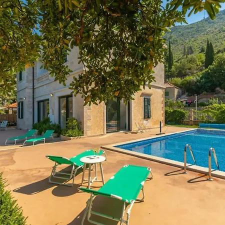 Oasis - By The Sea, Heated Pool And Jacuzzi Villa Zaton (Dubrovnik-Neretva)